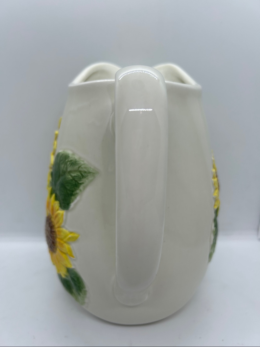 Vintage Otagiri Sunflower Pitcher Juice 8”inch. Creative Collection 2.5 Qrt. - Picture 3 of 8